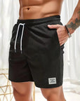 Henrik | Leichte gerippte Sommer-Cord-Shorts