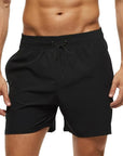 Sven | Quick-Dry Mesh-Lined Gym & Beach Shorts with Zipper Pockets