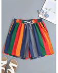 Fabian | Atmungsaktive Sommer-Badehose mit Grafikdruck