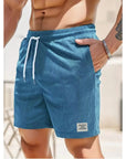 Henrik | Leichte gerippte Sommer-Cord-Shorts
