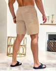 Henrik | Leichte gerippte Sommer-Cord-Shorts