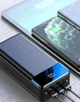 Banco de energía de carga ultra rápida – batería portátil de 100,000mAh para teléfonos, tabletas y portátiles