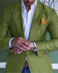Blazer da uomo in lino confortevole – eleganza leggera per ogni occasione