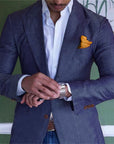 Blazer da uomo in lino confortevole – eleganza leggera per ogni occasione
