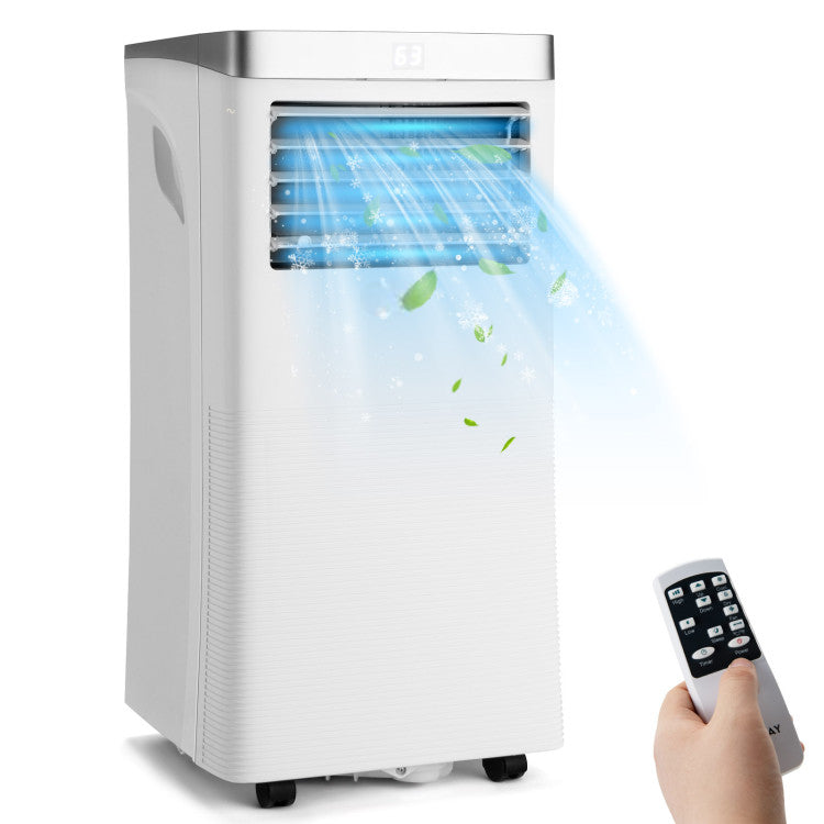 10000 BTU(Ashrae) 3-in-1 Portable Air Conditioner with Remote Control 0