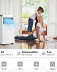 10000 BTU(Ashrae) 3-in-1 Portable Air Conditioner with Remote Control 3