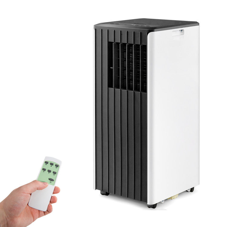 10000 BTU(Ashrae) Portable Air Conditioner Cools 350 Sq.Ft with Dehumidifier 0