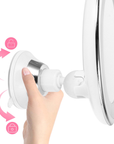 10x Magnifying Makeup Mirror with LED Lights, 360° Rotation and Natural Daylight Illumination for Flawless Beauty 4