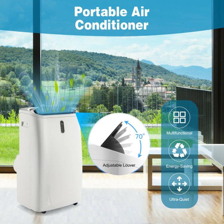 12000 BTU(Ashrae) Portable Air Conditioner with Smart App Control 1