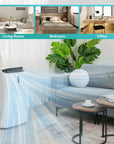 12000 BTU(Ashrae) Portable Air Conditioner with Smart App Control 3