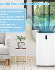 14000 BTU(Ashrae) Portable Air Conditioner with APP and WiFi Control 4