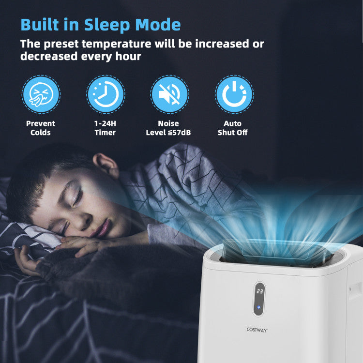 14000 BTU(Ashrae) Portable Air Conditioner with APP and WiFi Control 5