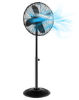 16 Inch Pedestal Standing Fan Oscillating Pedestal Fan with 3 Speeds and Adjustable Height 1