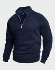 Edelmann | Stylish jumper with half zip