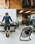 20 Inch High-Velocity Floor Fan with 3 Wind Speeds 2