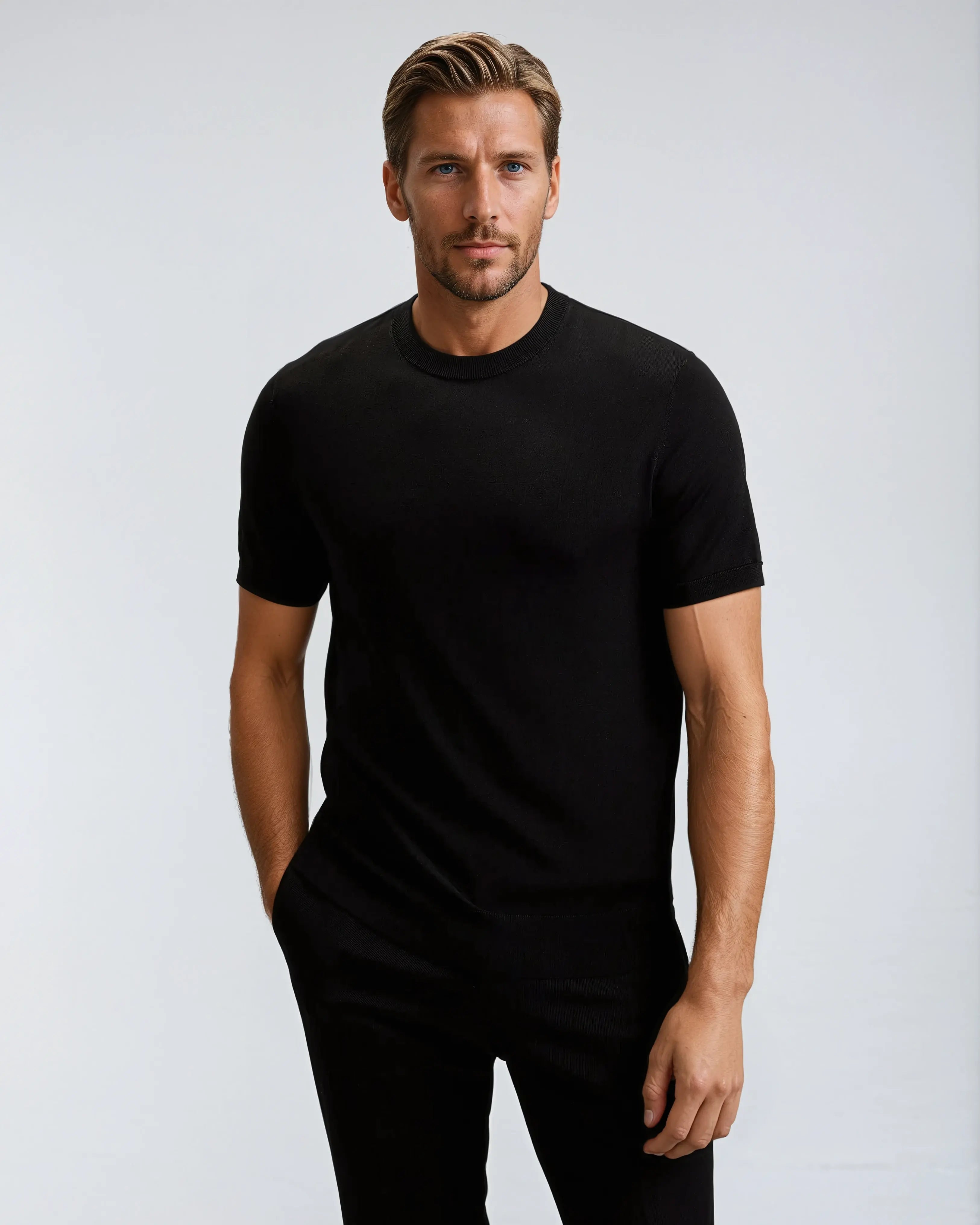 Ethan | Luxurious Soft Cashmere T-Shirt 3