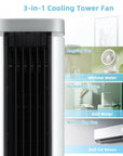 3-In-1 Portable Evaporative Air Cooler with Timer 5