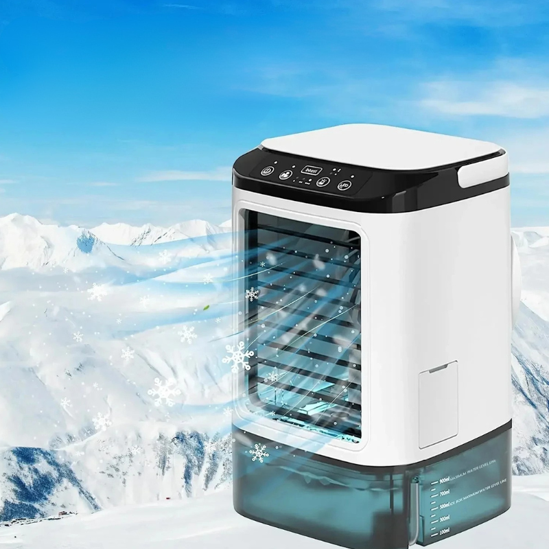 3-course portable air conditioning with ultrasound cooling 0