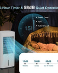 3-in-1 Evaporative Air Cooler with 3 Modes 4
