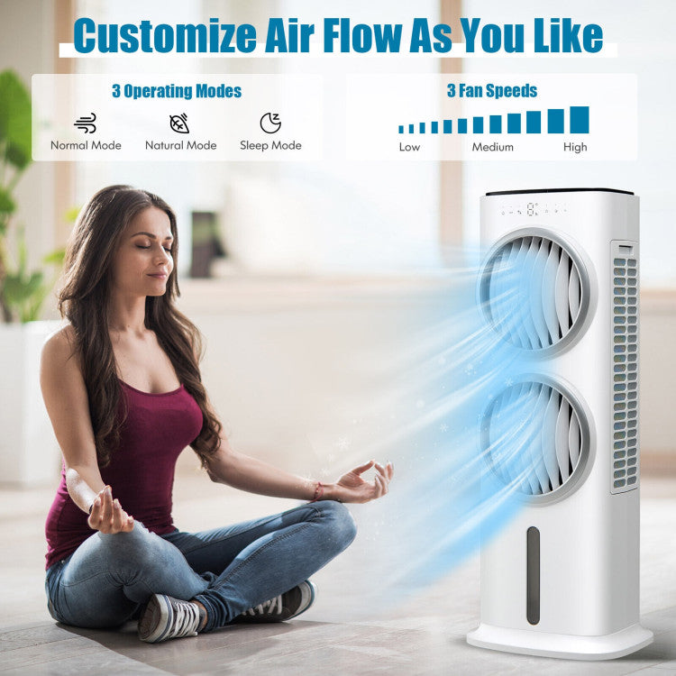3-in-1 Evaporative Air Cooler with 9H Timer Remote 1