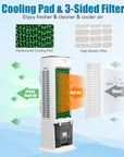 3-in-1 Evaporative Air Cooler with 9H Timer Remote 6