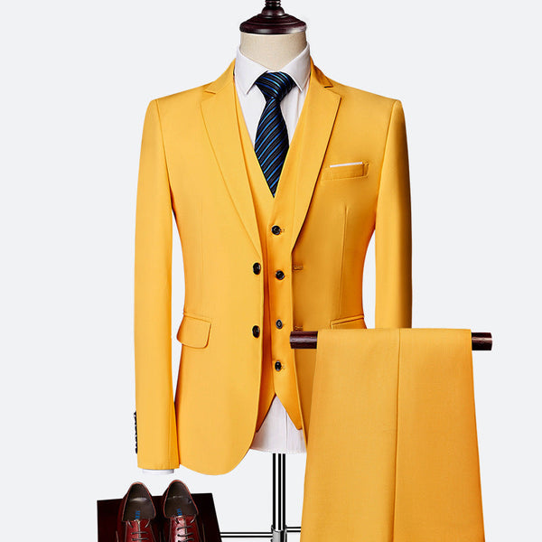 Variant image for Jonah - 3-Piece Slim Fit Men&#39;s Suit Set for Weddings and Formal Events-57