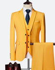 Variant image for Jonah - 3-Piece Slim Fit Men's Suit Set for Weddings and Formal Events-57