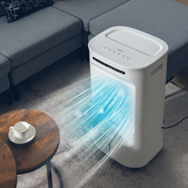 4-in-1 Portable Evaporative Air Cooler with Timer and 3 Modes 3