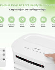 4-in-1 Portable Evaporative Air Cooler with Timer and 3 Modes 5