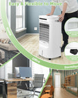 4-in-1 Portable Evaporative Air Cooler with Timer and 3 Modes 6