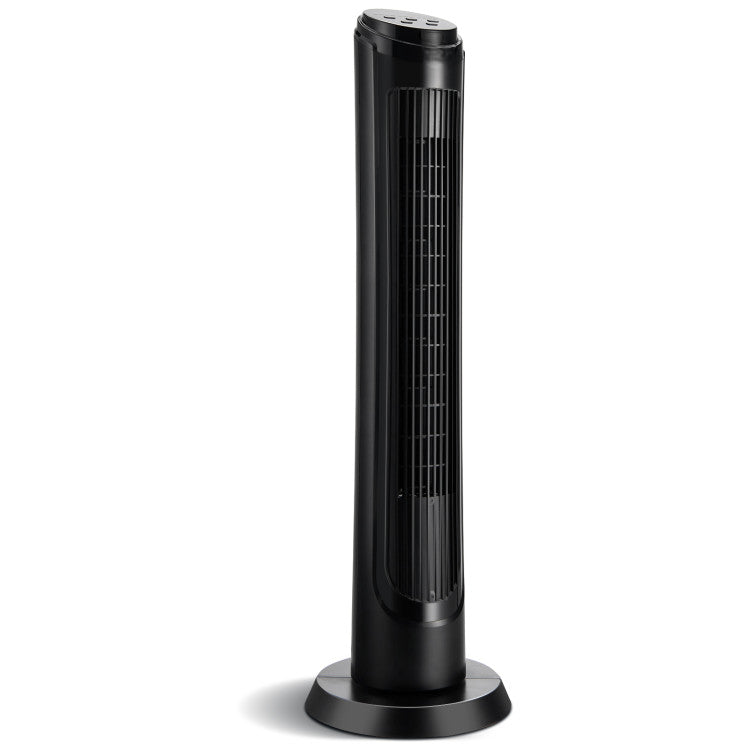 40 Inch Tower Fan with Remote 75˚ Oscillating Fan with 3 Wind Modes and 4 Wind Speeds 0