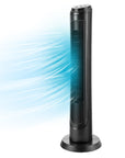 40 Inch Tower Fan with Remote 75˚ Oscillating Fan with 3 Wind Modes and 4 Wind Speeds 1