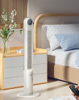 42 Inch 80 Degree Tower Fan with Smart Display Panel and Remote Control 1