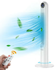 42 Inch 80 Degree Tower Fan with Smart Display Panel and Remote Control 6