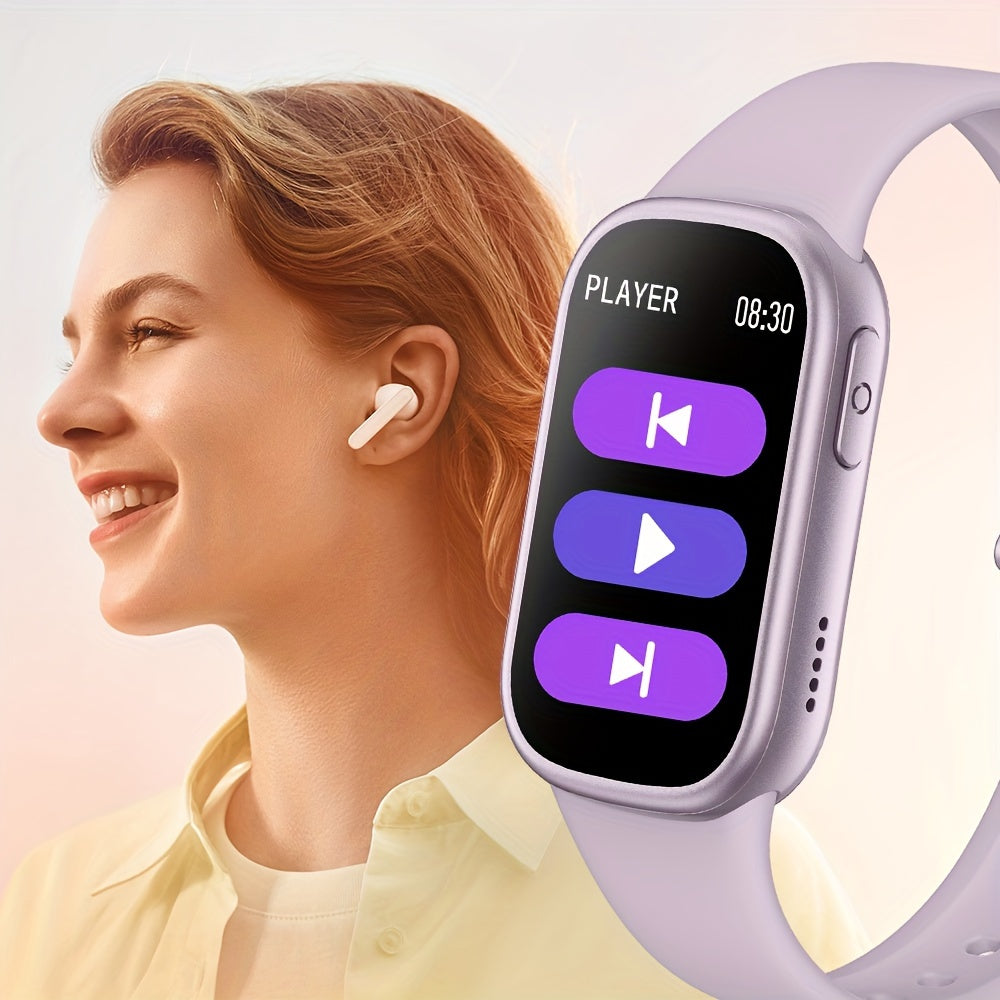 Waterproof Smart Watch with 7-Day Battery Life and Fast Charging for Fitness Tracking-2