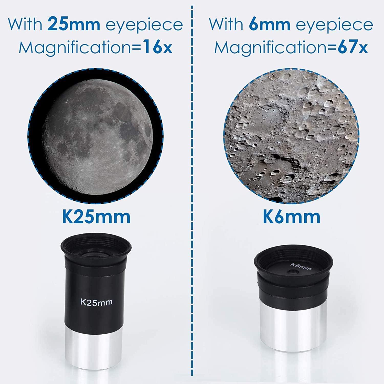 70mm 67x Magnification Telescope With Adjustable Tripod 3