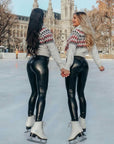 ZenithFlex – Stylish and Comfortable High-Waisted Yoga Tights for Ultimate Performance