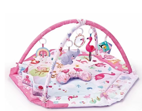 8-in-1 Baby Play Mat with 6 Detachable Sensory Toys – Soft Foam Play Mat for Early Development 4