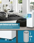 8000 BTU Portable Air Conditioner with Dehumidifier Function 4