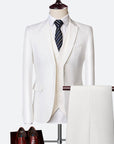 Variant image for Jonah - 3-Piece Slim Fit Men's Suit Set for Weddings and Formal Events-49