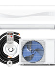 9000 BTU 17 SEER2 208-230V Ductless Mini Split Air Conditioner and Heater 0