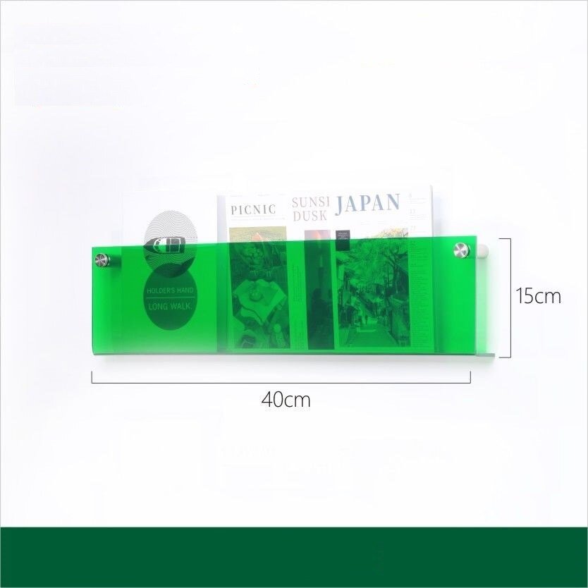 AcrylicAura | Stylish Eco-Friendly Wall Mounted Magazine Holder 18