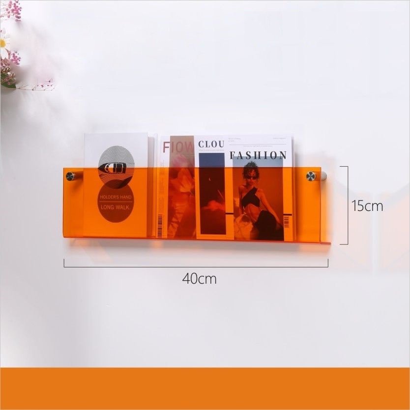 AcrylicAura | Stylish Eco-Friendly Wall Mounted Magazine Holder 23