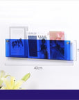 AcrylicAura | Stylish Eco-Friendly Wall Mounted Magazine Holder 24