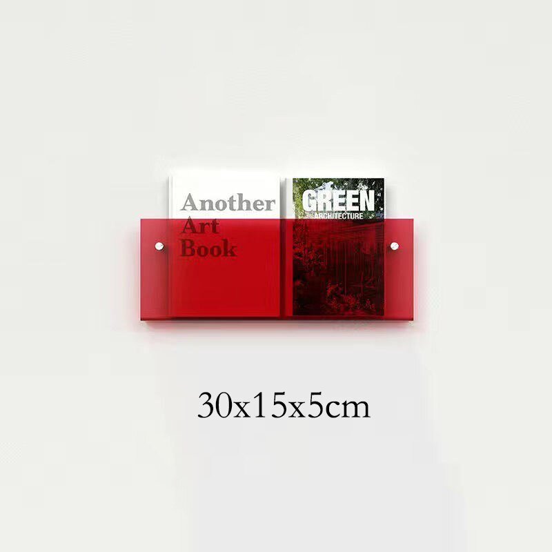 AcrylicAura | Stylish Eco-Friendly Wall Mounted Magazine Holder 26