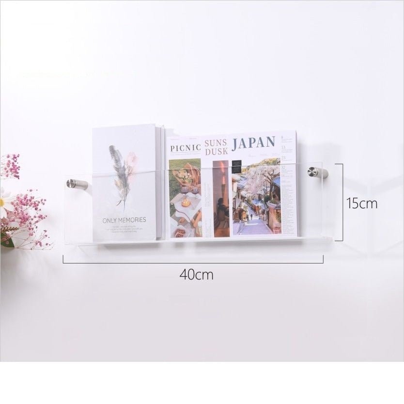 AcrylicAura | Stylish Eco-Friendly Wall Mounted Magazine Holder 33