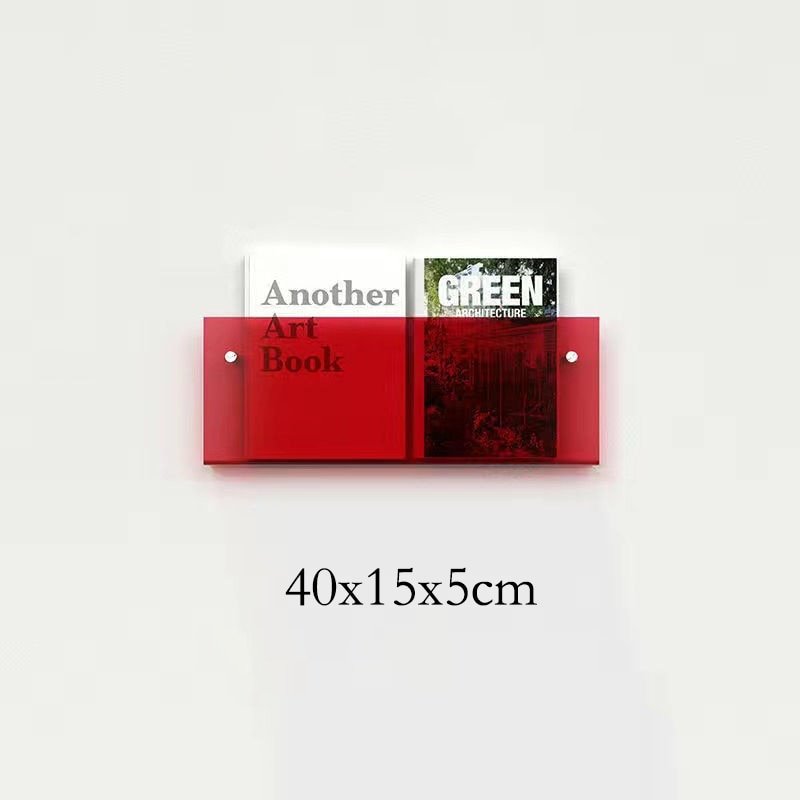 AcrylicAura | Stylish Eco-Friendly Wall Mounted Magazine Holder 35