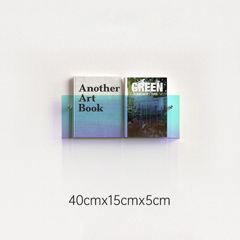 AcrylicAura | Stylish Eco-Friendly Wall Mounted Magazine Holder 7