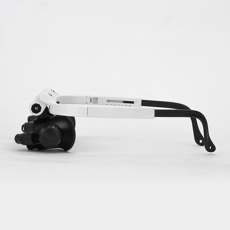 Adjustable LED Magnifying Glasses with 8x, 15x, and 23x Magnification for Hobbies and Precision Work 2