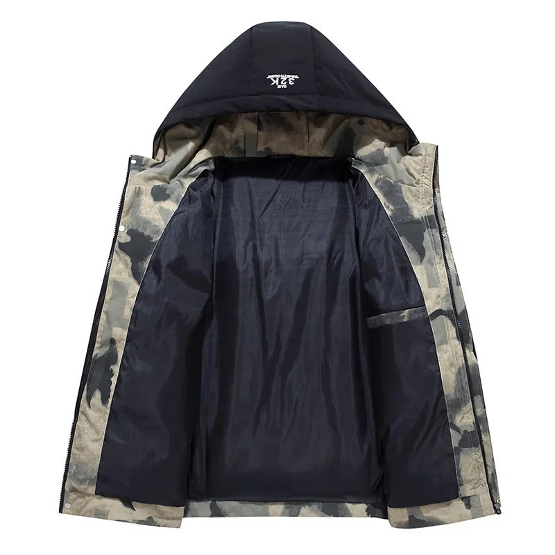 Adrian | Winter Parka for Men with Padded Inner Lining